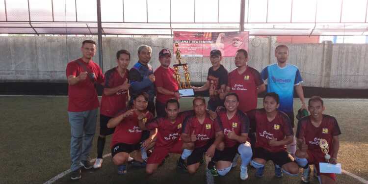 Turnamen Futsal Antar Media Bupati Cirebon Cup 2023 Sukes Digelar