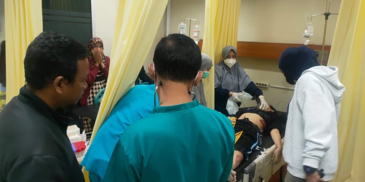 Tersenggol Bus, Penumpang Motor Meninggal Dunia
