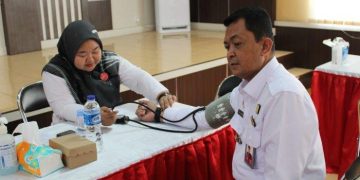 Meriahkan HUT ke-78 Kemenkumham RI, Puluhan Petugas Lapas Majalengka Ikuti Kegiatan Donor Darah