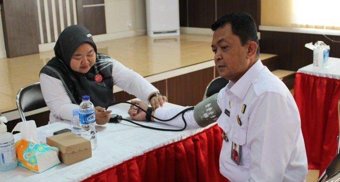 Meriahkan HUT ke-78 Kemenkumham RI, Puluhan Petugas Lapas Majalengka Ikuti Kegiatan Donor Darah