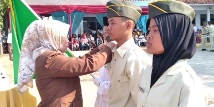 SMK Presiden Delta Mundu Lantik 101 Siswa