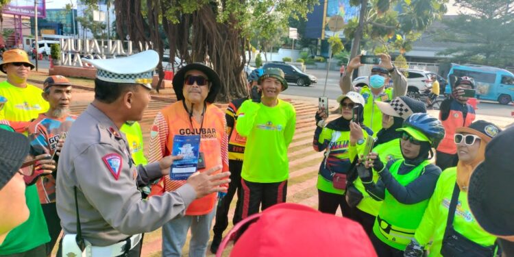 Hari ke-5 Operasi Zebra Lodaya, Polres Ciko Kampanyekan Keselamatan Lalu Lintas