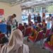 Tingkah Lucu Anak-anak Kober Binangkit, Bikin Kapolsek Ligung Tertawa di Kegiatan Pengenalan Polisi