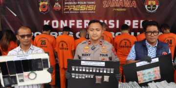 Polres Ciko Tangkap 12 Pengedar Narkoba, 2 Diantaranya Wanita
