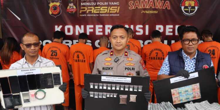 Polres Ciko Tangkap 12 Pengedar Narkoba, 2 Diantaranya Wanita