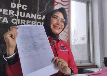Megawati Resmikan Kantor DPC PDI Perjuangan Kota Cirebon Secara Virtual