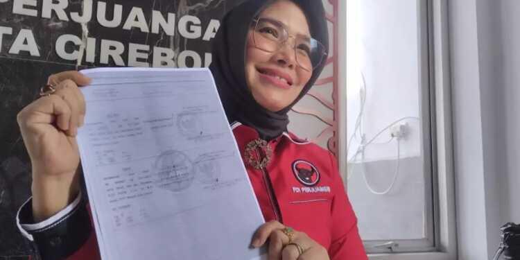 Megawati Resmikan Kantor DPC PDI Perjuangan Kota Cirebon Secara Virtual
