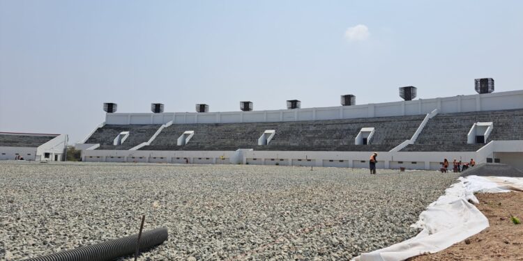 Pembangunan Stadion Watubelah Dilanjut, PPK: Minggu Keenam Sudah 20 Persen