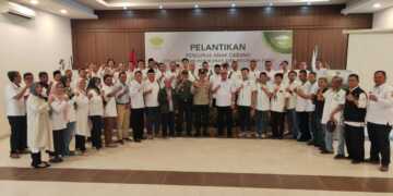 Perkuat Kolaborasi, HKTI Lantik 32 Pengurus Anak Cabang