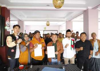 Fraksi Gerindra Kuningan Deklarasi Kemenangan Prabowo – Gibran dan HRA