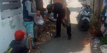 Tenggak Miras Oplosan di Pinggir Jalan, 3 Orang Diamankan Polsek Utbar