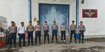 Polres Ciko Jamin Keamanan Gudang Logistik KPU
