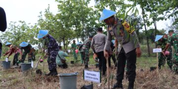 Polres Ciko Dukung Karya Bakti Hari Juang TNI AD