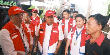 Komut PT Pertamina Patra Niaga Tinjau Satgas Nataru di Regional JBB