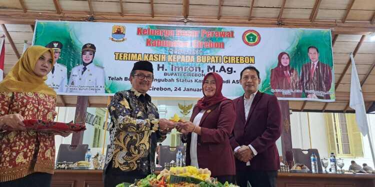 Tasyakuran PPNI Di Pendopo Bupati Cirebon, Perawat Siap Wujudkan Visi Misi Bupati Imron
