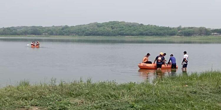 BPBD Kota Cirebon Latihan Water Rescue di Setu Patok