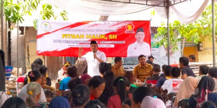 Reses di Kasepuhan, Fitrah Malik Sosialisasikan PIP dan BPJS