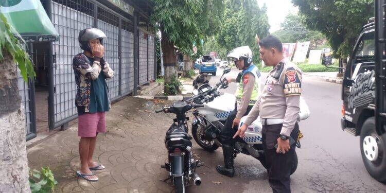 Gencar Tertibkan Knalpot Brong, Upaya Kondusifitas Kampanye Pemilu