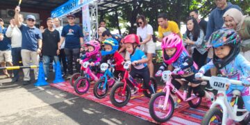 Ratusan Pembalap Cilik Bertanding Pada Race Push Bike Championship