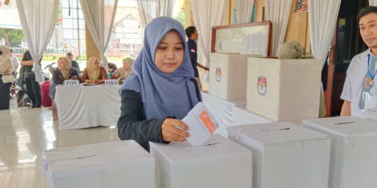 PPK Gebang Gelar Simulasi Pemungutan dan Penghitungan Suara