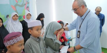 Sambut HUT Pertamina Patra Niaga ke 27, Regional JBB Berbagi Kebahagiaan Bersama Anak Yatim dan Panti Asuhan