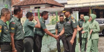 Dandim 0615 Kuningan Kunjungi Koramil Cibingbin