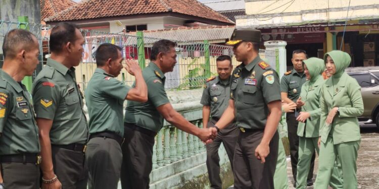 Dandim 0615 Kuningan Kunjungi Koramil Cibingbin