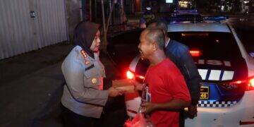 Cegah Gangguan Kamtibmas, Polresta Cirebon Gelar Patroli Sahur