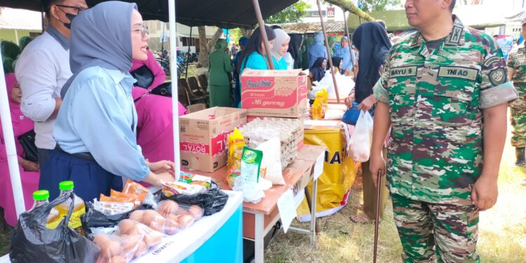 Sambut Ramadan, Korem 063/SGJ Gelar Pasar Murah