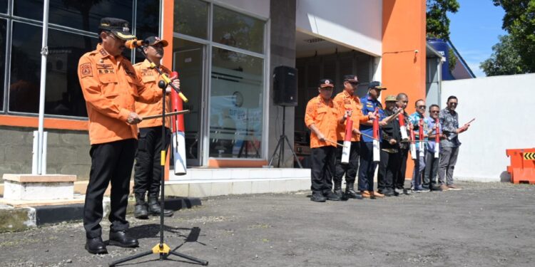 Pemukulan Kentongan Tandai Kegiatan Simulasi Kesiapsiagaan Bencana