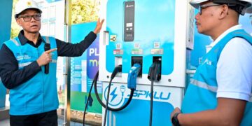 SPKLU PLN Sukses Layani Arus Mudik Lebaran, Penggunaan Naik 5 Kali Lipat!