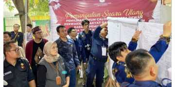 PSU di TPS 62 Pegambiran Berlangsung Kondusif