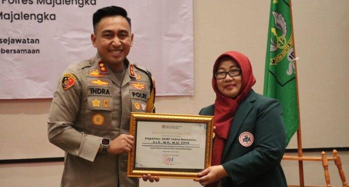 Polres Majalengka Bersama IDI Tandatangani MoU Terkait Penanganan Kondisi Darurat