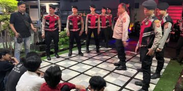 Patroli Gabungan Fungsi Polres Indramayu Amankan Terduga Kelompok Genk Motor