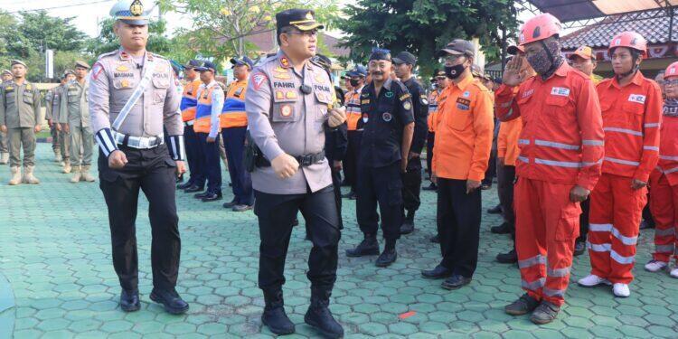 Polres Indramayu Apel Gelar Pasukan Ops Patuh Lodaya 2024