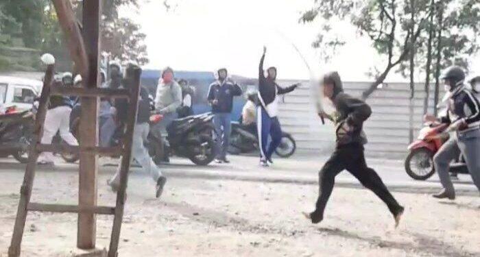 Viral di Medsos Dugaan Tawuran Sekelompok Pelajar, Polsek Palasah Langsung Turung Tangan