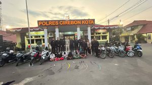 Gagalkan Tawuran, Belasan Remaja Bawa Sajam Diamankan Polres Ciko