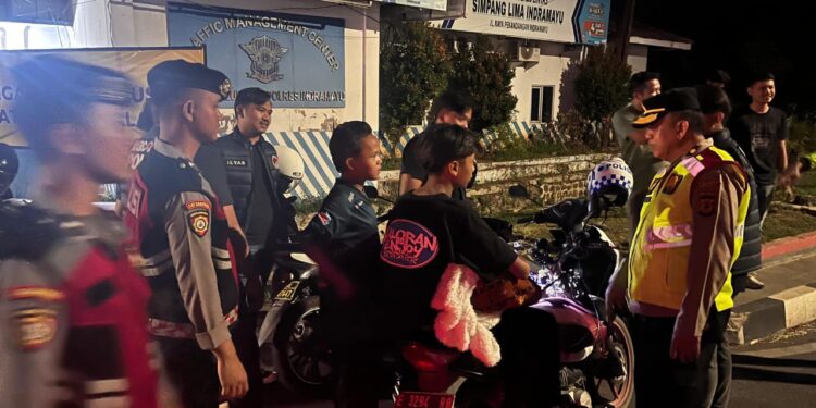 Polres Indramayu Amankan Tiga Remaja Bawa Sajam