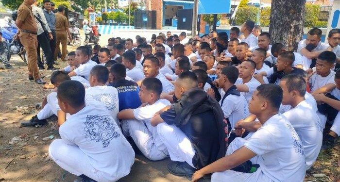 Ratusan Pelajar SMK Diamankan Polres Cirebon Kota