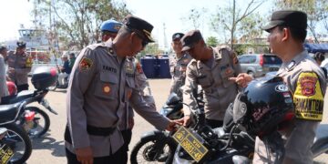 Jelang OMP Sunyaragi 2024, Polres Cirebon Kota Gelar Apel Sarpras
