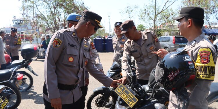 Jelang OMP Sunyaragi 2024, Polres Cirebon Kota Gelar Apel Sarpras