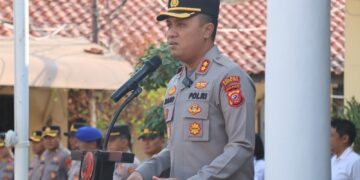 Sambut HUT RI ke-79, Kapolres Ciko Ajak Kibarkan Merah Putih