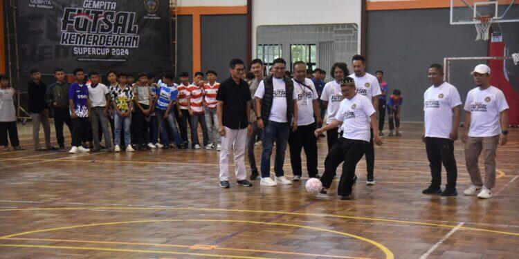 Meriahkan HUT RI ke-79, Gempita Kuningan Gelar Turnamen Futsal Antar Pelajar
