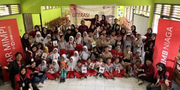CIMB Niaga Gandeng Kejar Mimpi Cirebon Adakan Literasi Ceria