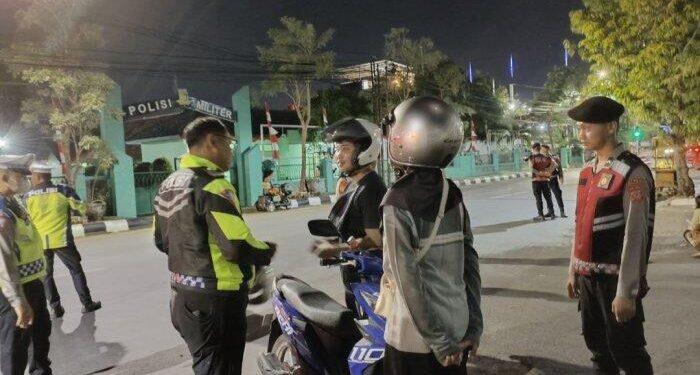Cegah Kejahatan Jalanan, Polres Indramayu Gelar Patroli KRYD