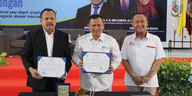 Kegiatan PPL Mahasiswa, FEB Uniku Lakukan MoU dengan BIJB