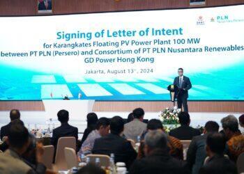 PLN-GD Power Kolaborasi Bangun PLTS Terapung di Karangkates 129 MWp