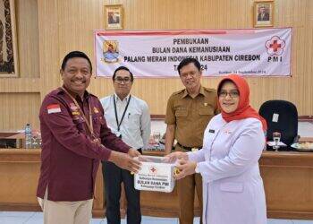 PMI Kabupaten Cirebon Gelar Bulan Dana, Targetkan Rp1,31Miliar