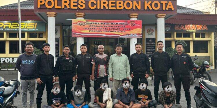Gagalkan Tawuran Konten, 6 Remaja Diamankan Polres Ciko