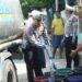 Polres Ciko Distribusikan Air Bersih di Kelurahan Harjamukti